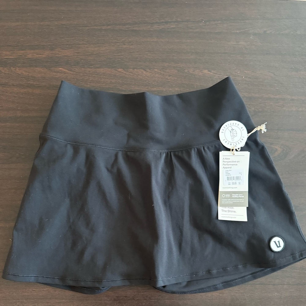 Vuori- Black Volley Skirt/ Skort
